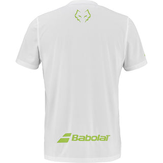 Babolat Crew Neck Lebron White Padel Tee