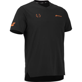 Babolat Crew Neck Lebron Black Padel Tee