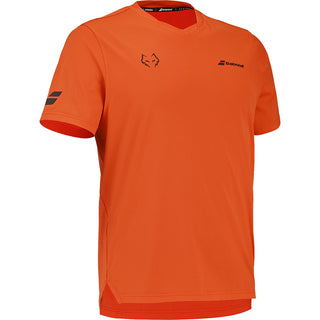 Babolat Crew Neck Lebron Orange Padel Tee