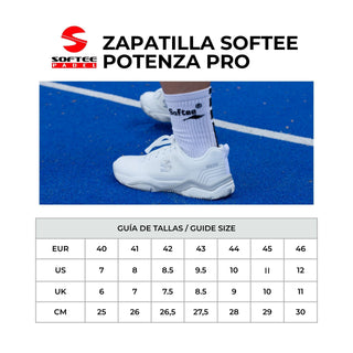 Softee Potenza PRO Black Padel Shoes